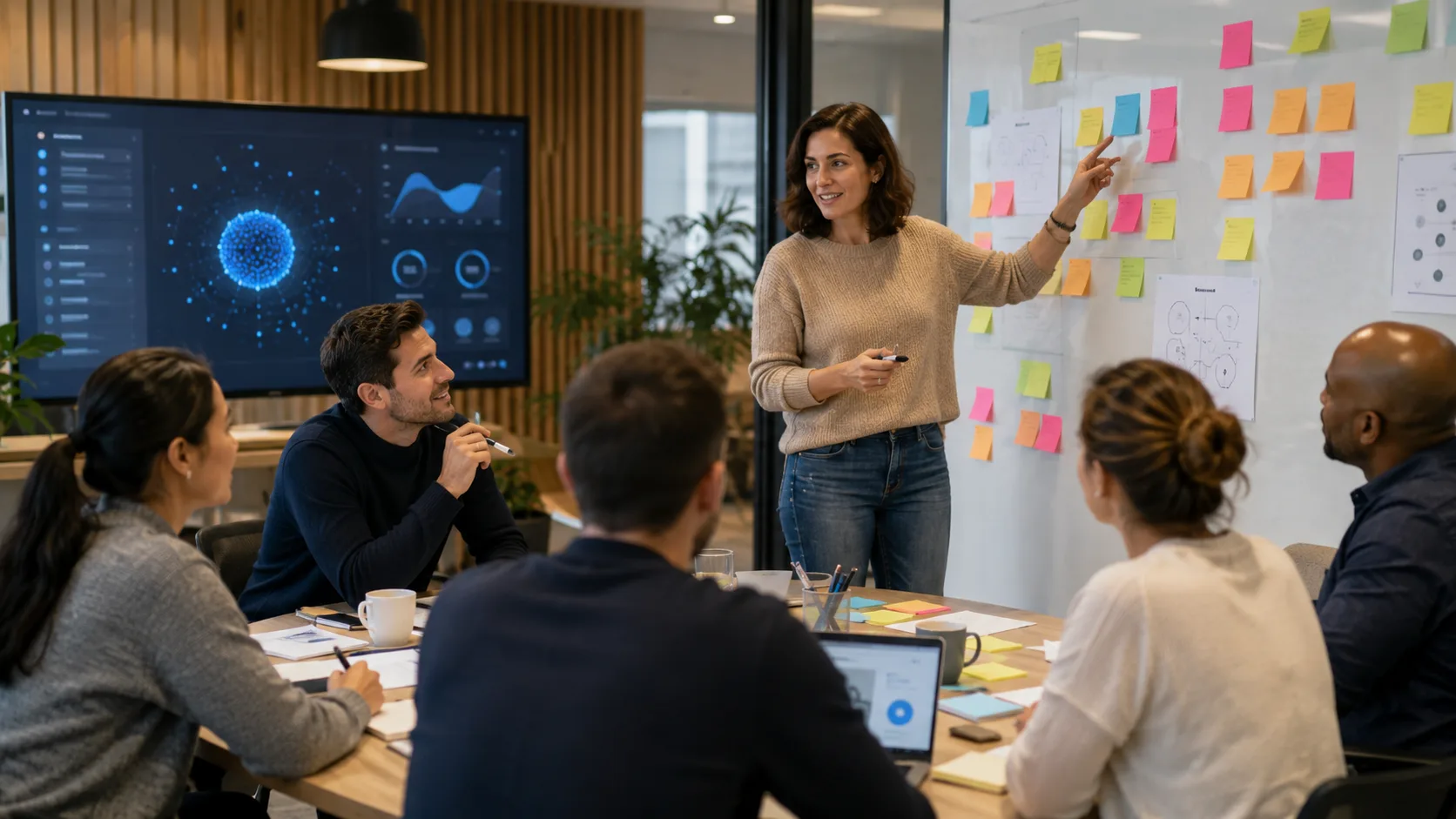 Team-Workshop zur Reduzierung von KI-Angst und Akzeptanzproblemen